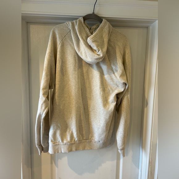 Under Armour Hooded Sweatshirt in oatmeal color - Picture 4 of 6